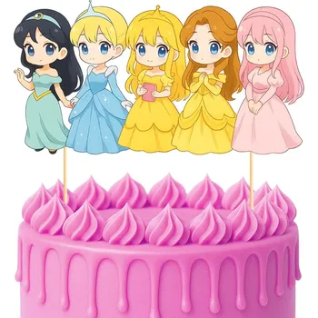 Obraz TOPER NA DORT TOPPER PRINCEZNY POHÁDKA DEKORACE NAROZENINY