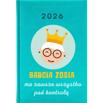 Kalendář Knižní kalendář 2026 A5 modrý