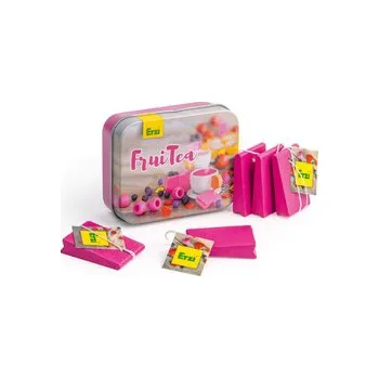 Dětská kuchyňka Drewniane saszetki owocowej herbaty do zabawy w puszce Erzi