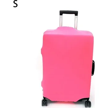 Elastický potah na kufr proti poškození | ochranný potah, cestovní doplněk - růžové