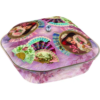 Dóza na potraviny Il Vecchio Forno Panettone nízká dóza Vějíře 600g