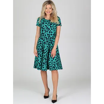 Dámské šaty EVONA a.s. Dámské krátké šaty KLEO 401 - KLEO 401 XXL
