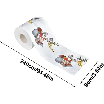 Vánoční dekorace Veselý vánoční toaletní papír | vánoční dekorace, toaletní papír - C