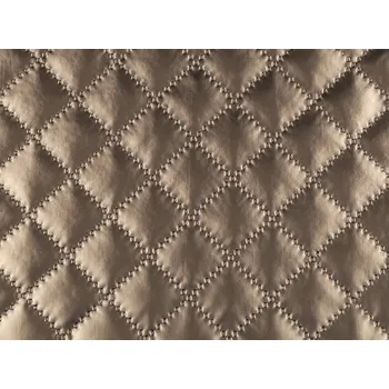 Metalický zateplený prošev na oděvy, tašky, doplňky Varianta: 2 béžová tmavá, Balení: 1 m