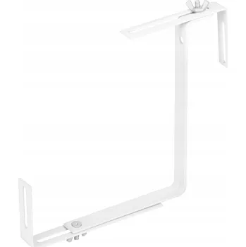 Věšák Věšák Strend Pro, bílý, kovový držák na truhlíkový květináč, bal. 2 ks