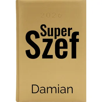 Kalendář Knižní kalendář 2026 A5 zlatý