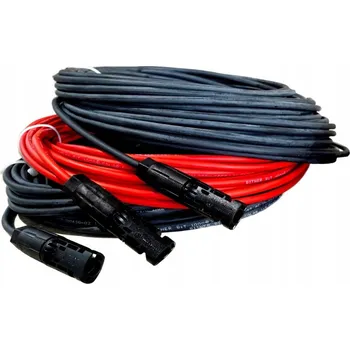 Napájecí kabel Solární prodlužovací kabel 4mm2 s konektory MC4, 50 m
