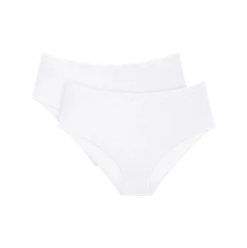 Kalhotky Dámské kalhotky Sense of Modal Midi 2P - WHITE - bílé 0003 - TRIUMPH WHITE M