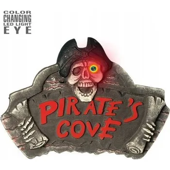 Party dekorace Jedna dekorace Widmann lebka 1 ks