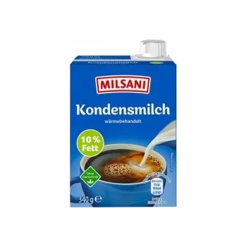Přisada na vaření a pečení Milsani Kondenzované mléko 10 % tuku 340 g