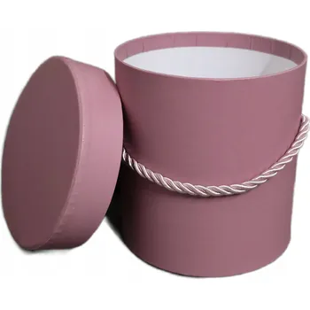 Obraz DÁRKOVÁ KVĚTINOVÁ KRABIČKA DÁREK velká C RŮŽOVÁ TŘEŠŇOVÁ