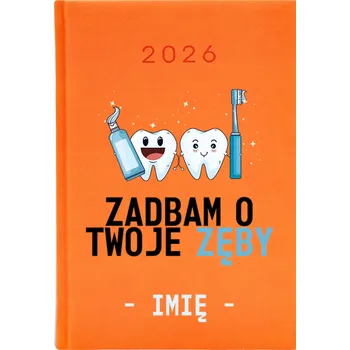 Kalendář Knižkový kalendář 2026 A5 oranžový