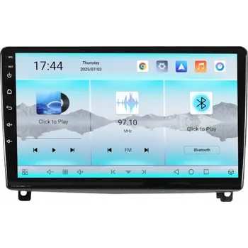 Autorádio RÁDIO NAVIGACE GPS PEUGEOT 407 2004-2011 ANDROID Stříbrná