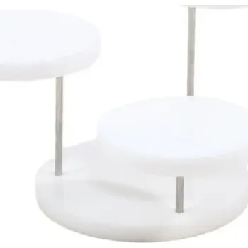 Šperkovnice Vícepatrový stojan na šperky z akrylu | stojan na šperky, organizér šperků - Bílý