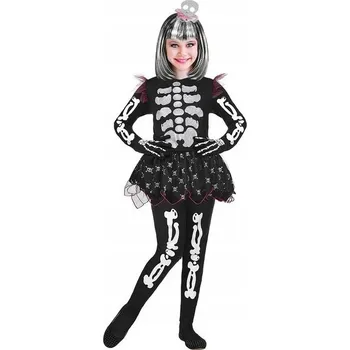 Karnevalový kostým KOSTLIVKA KOSTÝM KOSTÝM A LEBKY NA HALLOWEEN 104