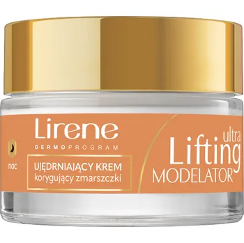 Pleťový krém Lirene Ultra Lifting zpevňující noční krém na obličej proti vráskám pro věk 50+, 50 ml