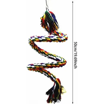 Interaktivní dřevěné hračky pro papoušky | hračka, sada - E