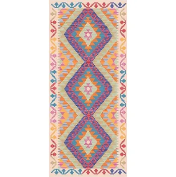 Koberec Protiskluzový omyvatelný retro koberec | koberec, běhoun - SA4806-YZ-8 , 140X200CM