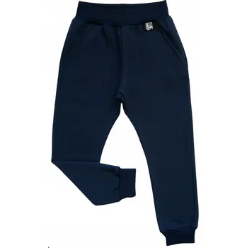 Chlapecké tepláky GRANÁT s kapsami, pohodlné do školy REVAJ 140