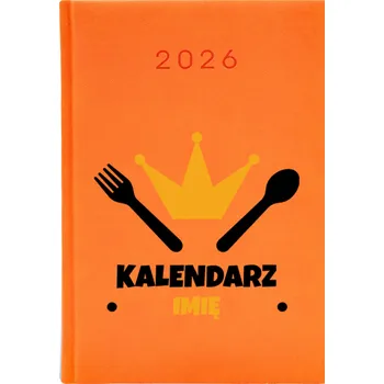 Kalendář Knižkový kalendář 2026 A5 oranžový
