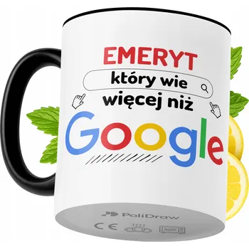 Hrnek Polidraw Hrnek Polidraw pro důchodce keramika 330 ml