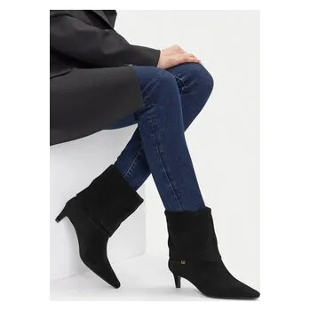 Dámské kozačky Polokozačky Gino Rossi EO-DIUNA-120056 Černá 36