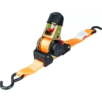 Upínací popruh AMIO Upínací pásy s ráčnou 640/320kg 25mm 3,5m S-TYPE