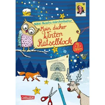 Komiks pro dospělé Mein dicker Winter-Rätselblock - Busch, Nikki [DE] (2024, Brožovaná, Carlsen Verlag GmbH)