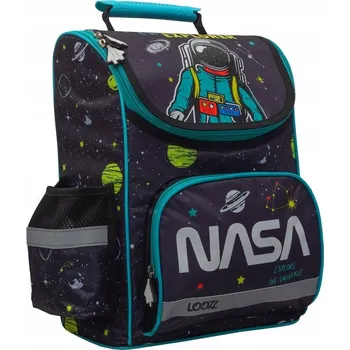 Školní batoh Školní batoh vícekomorový PREMIUM LOOZZ KIDS Space Explorer Vesmír Nasa