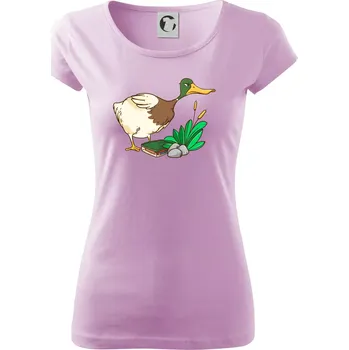 Dámské tričko Geokačer s keškou - Dámské triko Pure - XS ( Orchid )