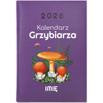 Kalendář Knihový kalendář 2026 A5 fialový