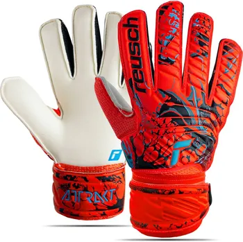 Brankářské rukavice Brankářské rukavice Reusch Attrakt Grip Junior vel.