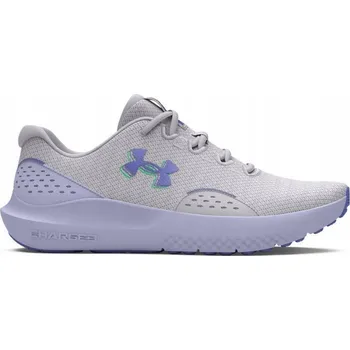 Dámské tenisky Dámské tenisky Under Armour Charged Surge 4 - grey/purple Šedý (40,5)