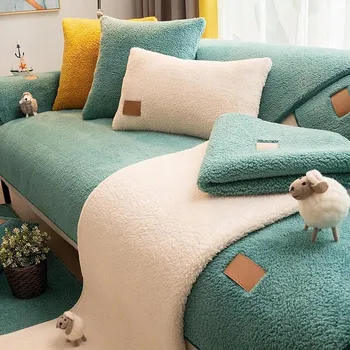 Napínací potah Potah na pohovku (gauč) modrý 210 x 70 cm