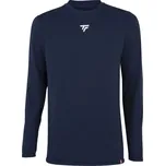 Pánské tenisové tričko Tecnifibre Seamless Baselayer - navy blue Modrý (XL)