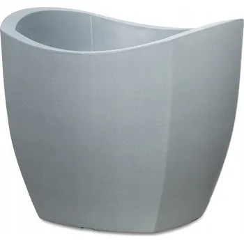 Květináč Plast Květináč šedý Scheurich 40 cm x 40 x 31,5 cm