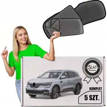 Stínítko do auta RENAULT KOLEOS II HC 2016-2022 SLUNEČNÍ CLONY SADA 5 KS