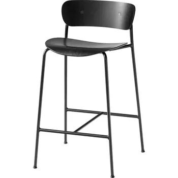 Barová židle Barová židle Pavilion AV7 65 cm "Black Oak" &Tradition