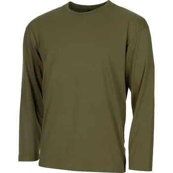 Pánské tričko Triko dlouhý rukáv bavlněné ZELENÉ vel. 3XL (Triko dlouhý rukáv bavlněné ZELENÉ vel. 3XL)