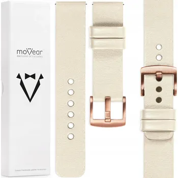 Pouzdro na mobilní telefon Řemínek moVear pro Huawei 20mm béžový