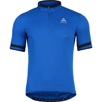 Cyklistické oblečení CYKLISTICKÝ DRES ODLO BREEZE L PRODYŠNÝ modrý
