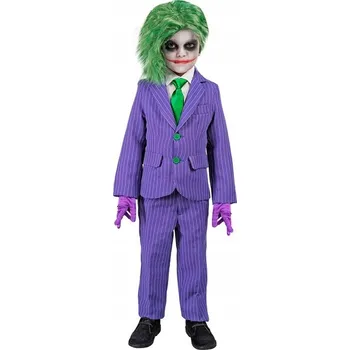 Karnevalový kostým ZLÝ KLAUNSKÝ OBLEK 158