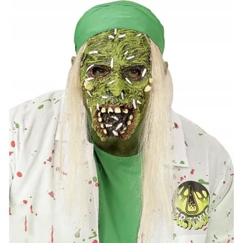 Karnevalová maska LATEKSOVÁ MASKA ZOMBIE HALLOWEEN PRO DĚTI