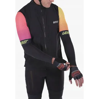 Cyklistické návleky Cyklistické návleky na ruce Leatt Arm Warmer Sleeve - černé L