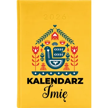 Kalendář Knižkový kalendář 2026 A5 žlutý