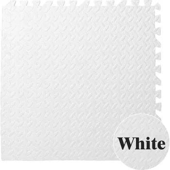 Hračka pro kojence Měkká pěnová podložka pro děti | dětská podložka, hrací koberec - Bílý , 18 ks