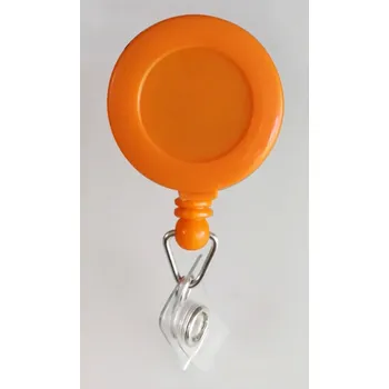 Vytahovací ABS držák na kartu | držák, klip - Čistá oranžová barva
