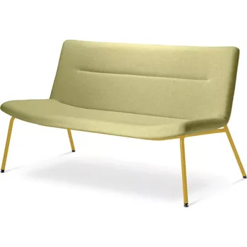 Křeslo Dvojmístné křeslo Oslo Lounge OL-K2-N16 (podnož medová žlutá RAL 1005)