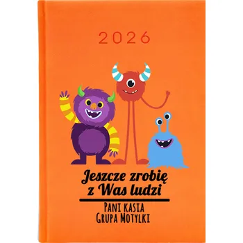 Kalendář Knižkový kalendář 2026 A5 oranžový