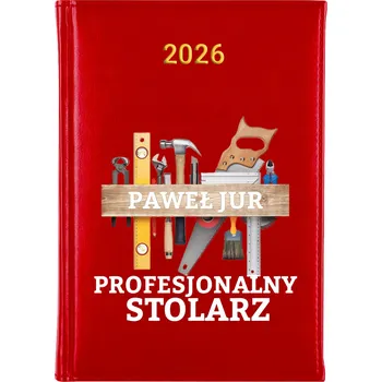 Kalendář Knižní kalendář 2026 A5 červený